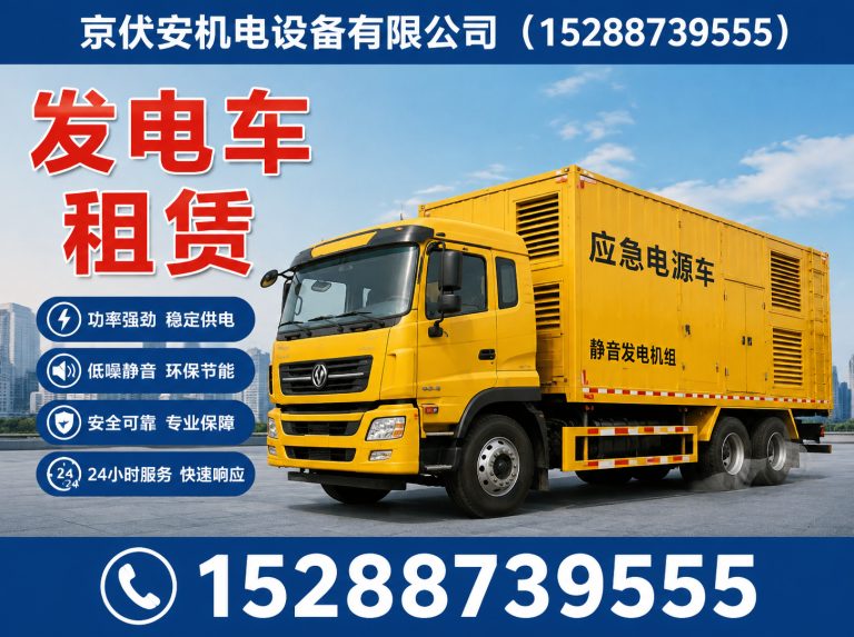 来宾静音发电车租赁展示图